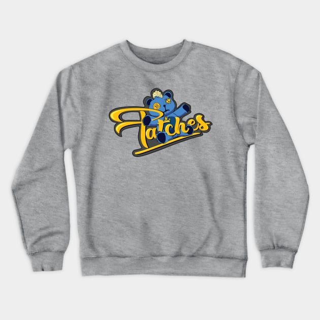 Patches Crewneck Sweatshirt by shablamaflam